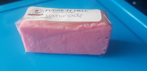 Pink Lemonade Chocolate Fudge