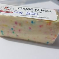 Cake Batter Chocolate Fudge